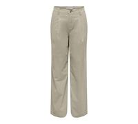 ONLY Female Chino Hose ONLBIANA Weiter Beinschnitt Chino Hose