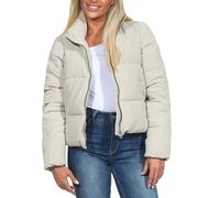 Only Newdolly Corduroy Puffer Jacket Frauen in Gr. XL in Beige