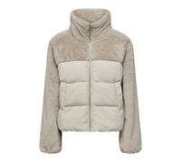 Only Wanja Fur Mix Puffer Jacket in Gr. L in Beige