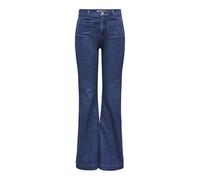 Only Jeans ONLMADISON HW POCKET FL DNM GEN533 NOOS – Bootcut, hohe Taille – Damen 29/32 dunkelblau