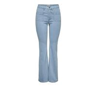 ONLY Female Flared fit Jeans ONLWAUW Hohe Taille Ausgestellt Jeans