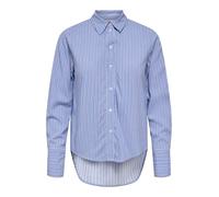 Only Hemdbluse Onlberit Life L/S Noos WVN Blau M