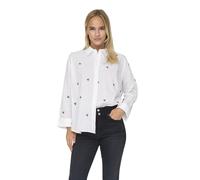 ONLY Hemd in Weiß - 60% | Größe M | Damen Blusen