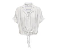 ONLPAULA LIFE S/S TIE SHIRT WVN NOO L