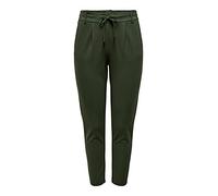 ONLY Female Hose Einfarbige, Farbe:Dunkelgrün, Jeans/Hosen Neu:XL / 32L
