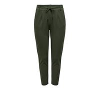 Only Damen Hose Onlpoptrash Easy Colour Pant Pnt Noos 15115847 Oliv