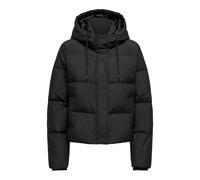 Steppjacke ONLY "ONLALICE SHORT DOWN JACKET NOOS OTW", Damen, Gr. XS, schwarz, Steppware, Obermaterial: 100% Polyester, unifarben, lässig geschnitten taillenbedeckt, Jacken Steppjacke (43196847-XS) sc