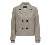 ONLY Damen ONLFREJA Life Short DB Jacket OTW NOOS Jacke, Mocha Meringue/Detail:Melange, XS