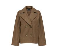 Only Regular Fit Jacke mit doppelreihiger Knopfleiste Modell 'NANCY LIFE' in Camel, Größe M