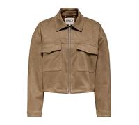 Only Damen Kostümjacke Beige HW Reißverschluss - Größe: S