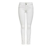 ONLY Female Jeans-Hose OnlUltimate Regular-Fit Stretch, Farbe:Weiß, Jeans/Hosen Neu:S / 34L