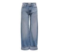ONLY Female Jeans mit weitem Bein ONLELLA Mittlere Taille Weiter Beinschnitt Jeans