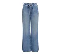 ONLY - ONLGRETA HW PULL UP WIDE DNM GUA light blue denim - Gr. - S/32