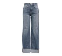 ONLY Female Jeans mit weitem Bein ONLHOPE Hohe Taille Weiter Beinschnitt Jeans