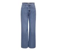 ONLY Female Jeans mit weitem Bein ONLHOPE Hohe Taille Weiter Beinschnitt Jeans
