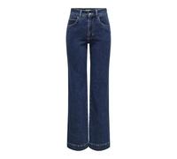 ONLY Female Jeans mit weitem Bein ONLJUICY Hohe Taille Weiter Beinschnitt Jeans