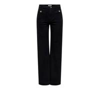 ONLY Female Jeans mit weitem Bein ONLMADELINE Hohe Taille Weiter Beinschnitt Jeans