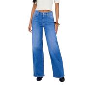 ONLY Jeans ONLMADISON - Wide Leg, Hohe Taille - Blau S/L30