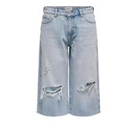 ONLY Female Jeans-Shorts ONLCOBAIN Mittlere Taille Locker geschnitten Jeans-Shorts