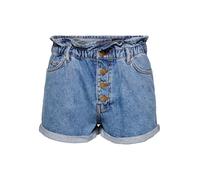 ONLY Female Jeans-Shorts ONLCUBA Hohe Taille Locker geschnitten Shorts | Denim shorts