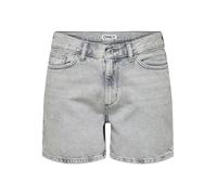 ONLY Female Jeans-Shorts ONLELLA Mittlere Taille Normal geschnitten Jeans-Shorts