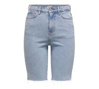 ONLY Female Jeans-Shorts ONLEMILY Hohe Taille Gerade geschnitten Jeans-Shorts