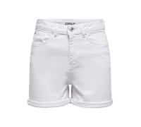 ONLY Female Jeans-Shorts ONLJOSEPHINE Hohe Taille Normal geschnitten Jeans-Shorts