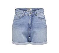 ONLY Female Jeans-Shorts ONLJOSEPHINE Hohe Taille Normal geschnitten Shorts | Denim shorts