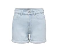 ONLY Female Jeans-Shorts ONLJOSEPHINE Hohe Taille Normal geschnitten Shorts | Denim shorts