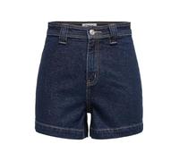 ONLY Female Jeans-Shorts ONLPARIS Hohe Taille Normal geschnitten Jeans-Shorts