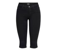 ONLY Jeans-Shorts ONLRAIN Life REG SK – Mittlere Taille, Skinny Fit – Schwarz XS