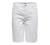 ONLY Female Jeans-Shorts ONLSONNY Hohe Taille Normal geschnitten Jeans-Shorts