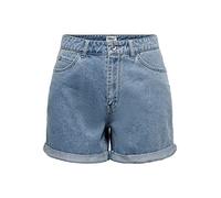 ONLY Female Jeans-Shorts ONLVEGA Hohe Taille Normal geschnitten Shorts | Denim shorts
