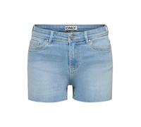 ONLY Female Jeans-Shorts ONLWAUW Mittlere Taille Normal geschnitten Jeans-Shorts