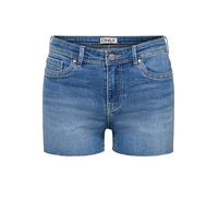 ONLY Female Jeans-Shorts ONLWAUW Mittlere Taille Normal geschnitten Jeans-Shorts