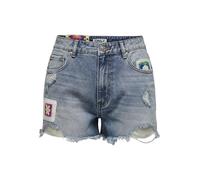 ONLY Female Jeans-Shorts ONLZUMA Hohe Taille Normal geschnitten Jeans-Shorts