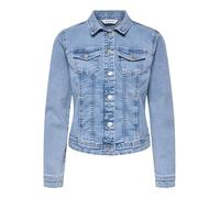 Only Jeansjacke ONLWONDER – Teilungsnähte, Stretch – Damen XS, blau (light blau denim)