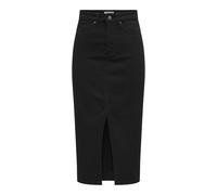 ONLY Jeansrock Siri – Midi – Regular Fit – Schwarz – Größe S