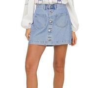ONLY - ONLAMAZING HW SKIRT TAI DNM NOOS light blue denim - Gr. - XS