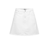 ONLY - ONLEDEN A-SKIRT DNM AKM White Denim - Gr. - M