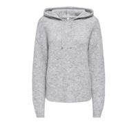 Only Kapuzenpullover ONLNELLIE LS CC KNT Damen Hellgrau Melange Größe XS