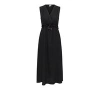 ONLY - ONLGOA SL LINEN BL LONG DRESS CC PNT Black - Gr. - S