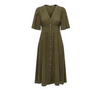 ONLY - ONLTIZANA 2/4 MIDI DRESS WVN NOOS Grape Leaf - Gr. - L