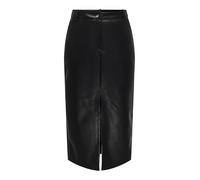 ONLY Female Kunstlederrock ONLHEIDI Midirock aus Kunstleder