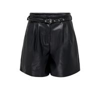 ONLY Female Kunstledershorts ONLHEIDI Mittlere Taille Normal geschnitten Shorts