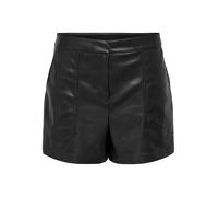 ONLY Female Kunstledershorts ONLTRICIA Mittlere Taille Baggy Fit Shorts | Synthetic leather shorts