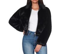 ONLY - ONLDANA LIFE FAUX FUR JACKET CC OTW black - Gr. - M