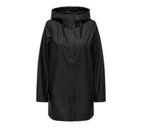 ONLY Damen ONLNEWELLEN Raincoat CC OTW Regenmantel, Black, M