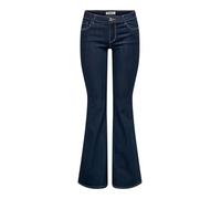 ONLY Female Schlaghosen-Jeans ONLHELLA Niedrige Taille Retro-Fit, ausgestellt Jeans