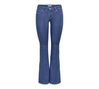 ONLY Female Schlaghosen-Jeans ONLHELLA Niedrige Taille Retro-Fit, ausgestellt Jeans